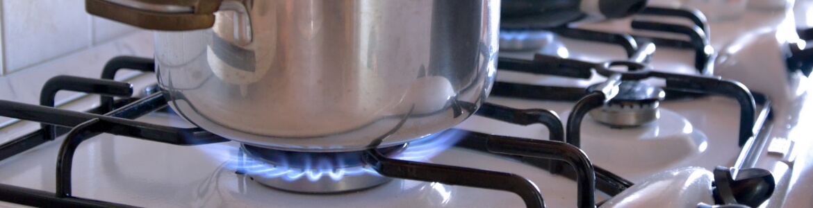 Cooking with natural gas